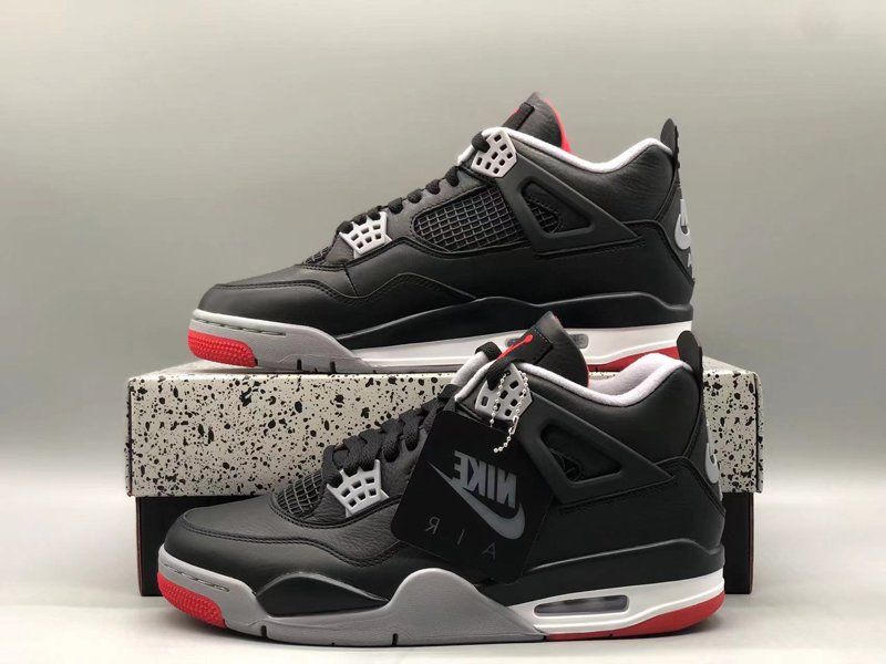 Air Jordan 4 Bred Reimagined