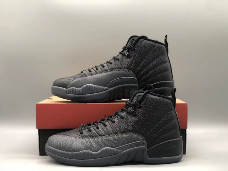 Air Jordan 12 Black Wolf Grey CT8013-019