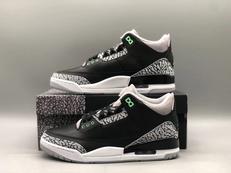 Air Jordan 3 Green Glow 2024