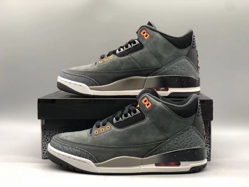 Air Jordan 3 Fear Night Stadium Total Orange-Black