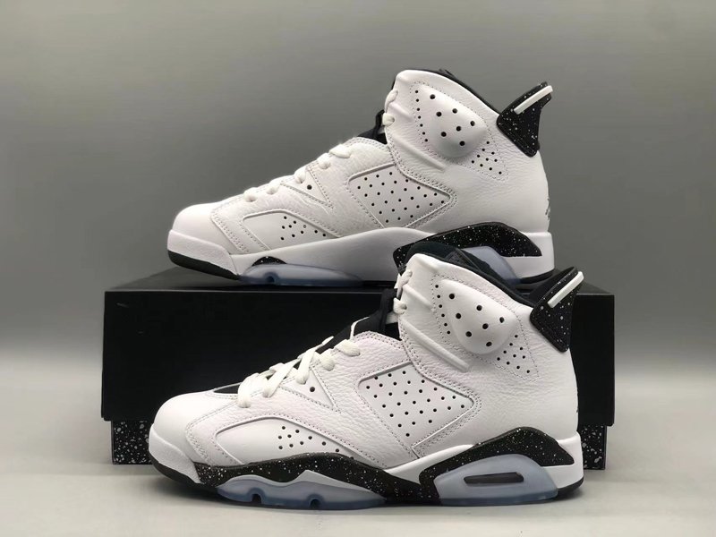 Men's Sneakers Air Jordan 6 Reverse Oreo White Black