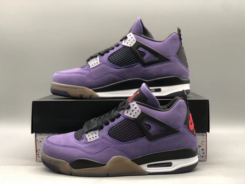 Travis Scott x Air Jordan 4 Purple