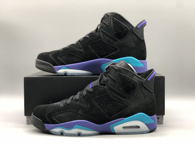 Mens Air Jordan 6 Aqua Sneakers CT8529-004