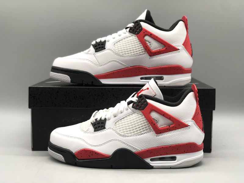 Mens Sneakers Air Jordan 4 Retro Red Cement DH6927-161