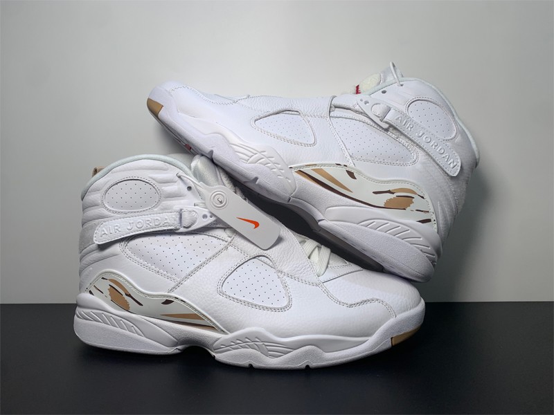 OVO Air Jordan 8 White Sneaker AA1239-135